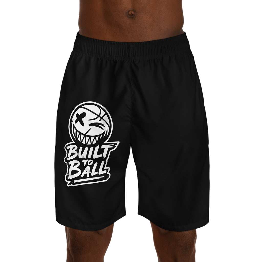 Men's Athletic Jogger Shorts - Built to Ball, Sportswear, Activewear, Workout Gear, Summer Essentials, Casual Comfort