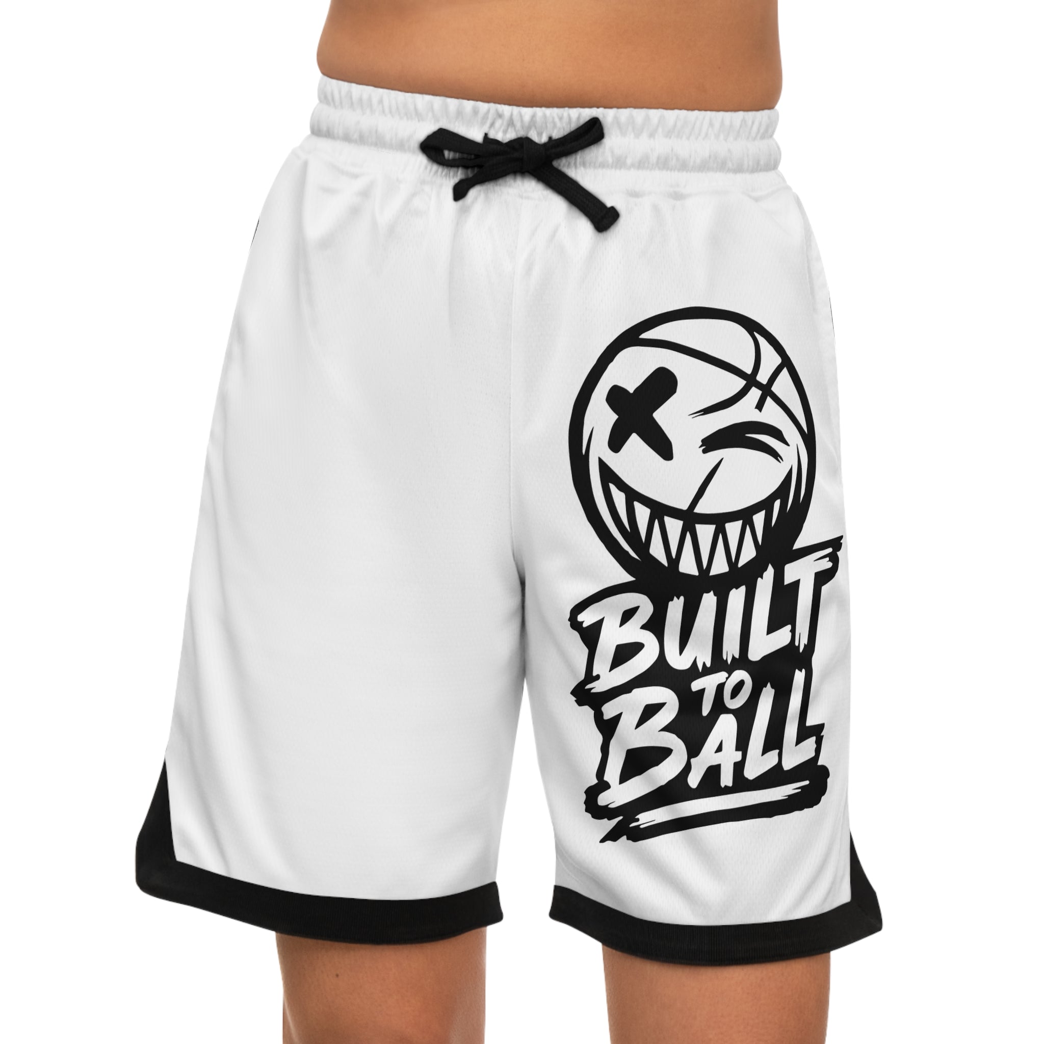 Basketball Workout Shorts - Built to Ball, Athletic Shorts for Sports, Casual Wear, Gym, Summer Comfort, Unisex Basketball Gear