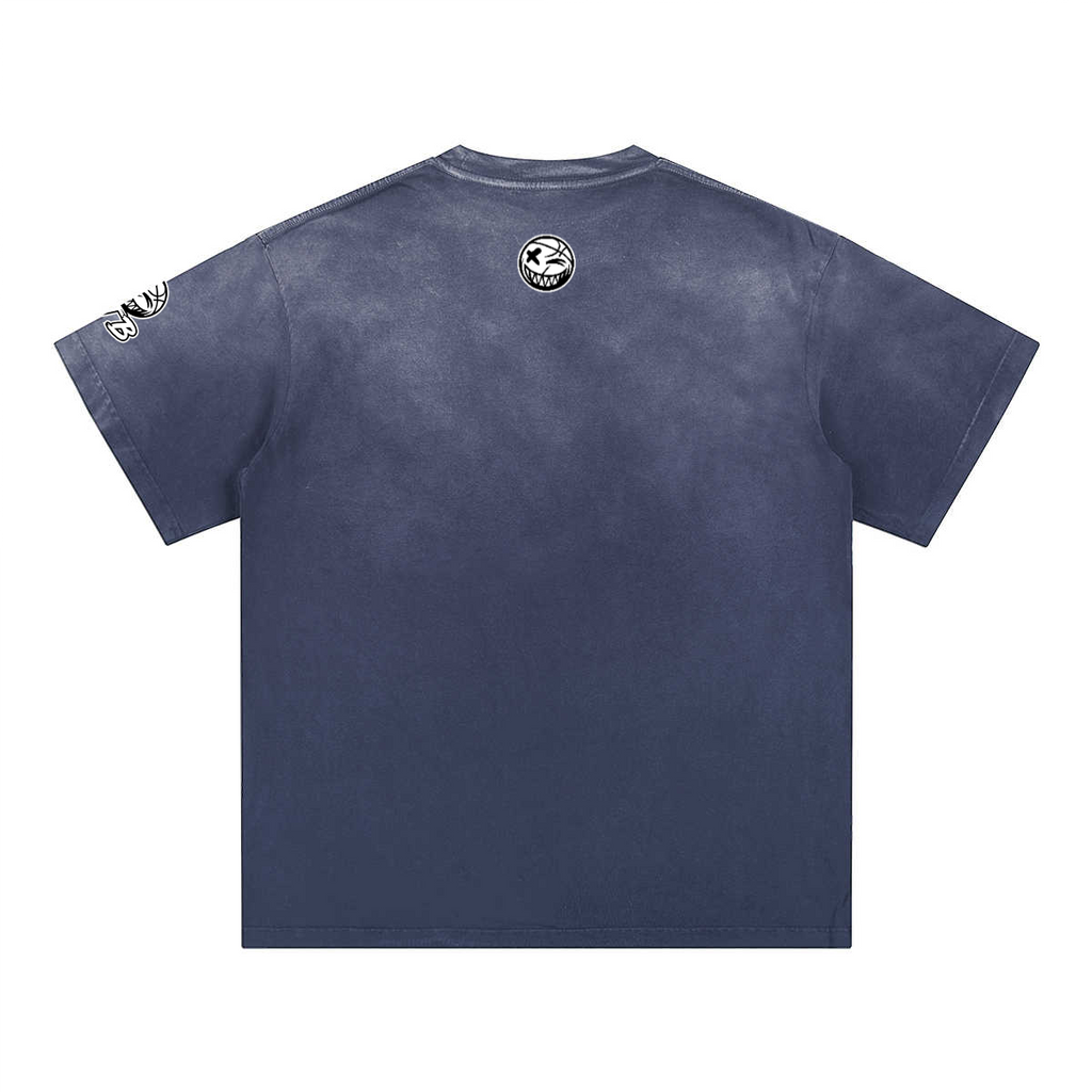 270GSM Unisex Washed Gradient T-Shirt