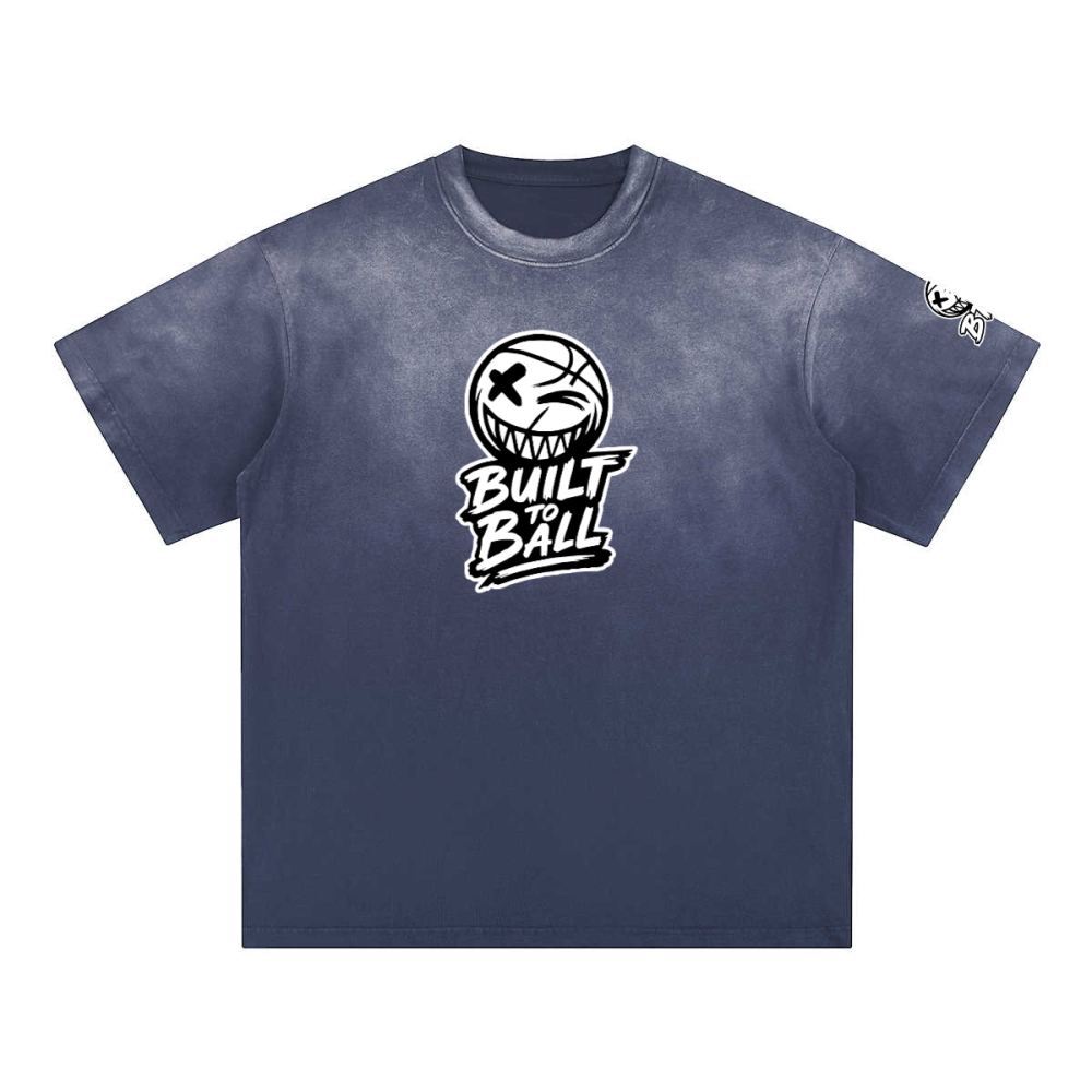 270GSM Unisex Washed Gradient T-Shirt
