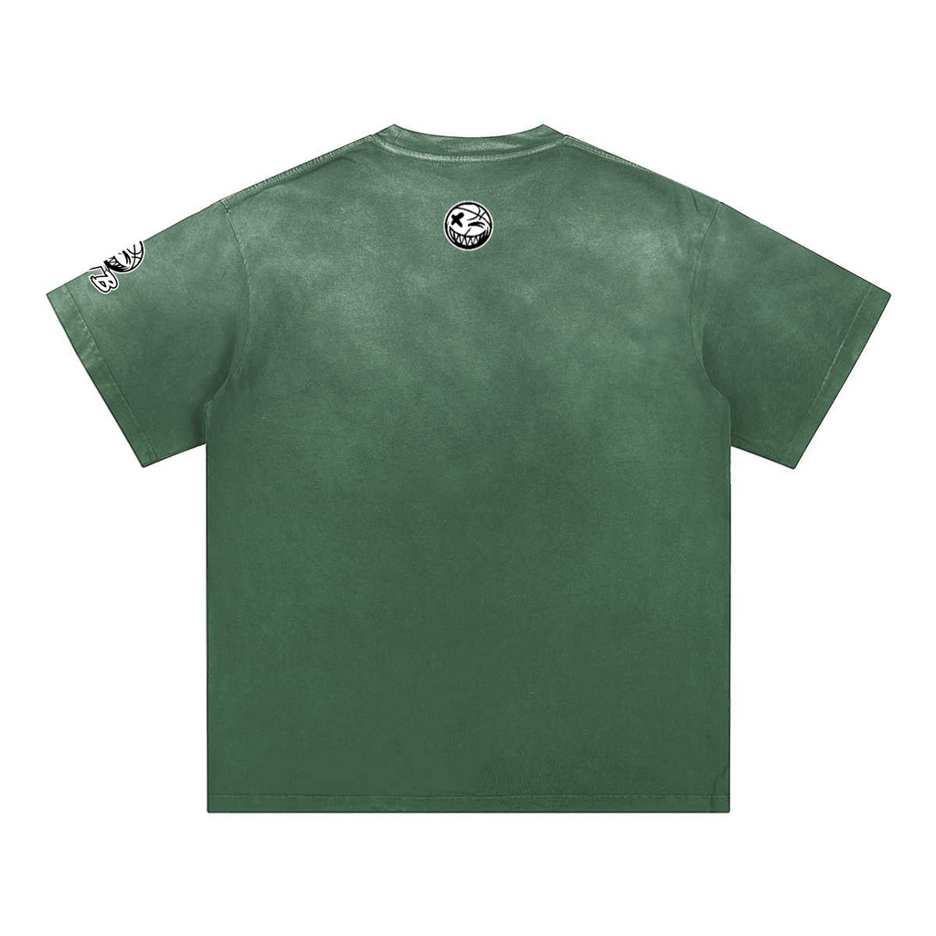 270GSM Unisex Washed Gradient T-Shirt