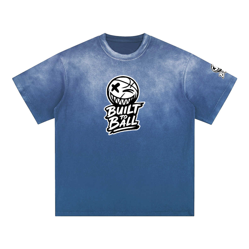270GSM Unisex Washed Gradient T-Shirt