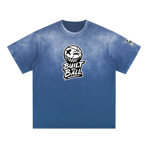 270GSM Unisex Washed Gradient T-Shirt