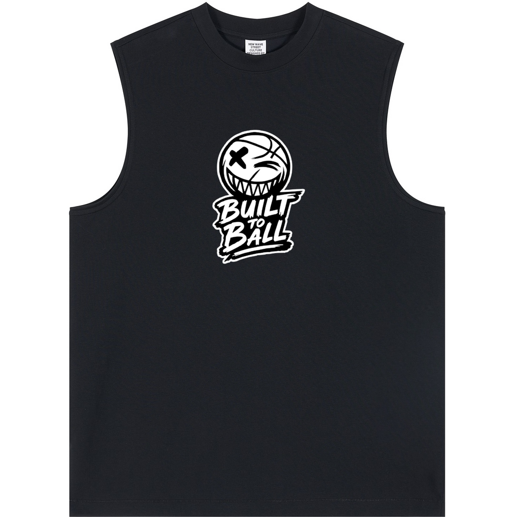 Unisex Heavyweight Longline Loose Tank Top(230GSM)