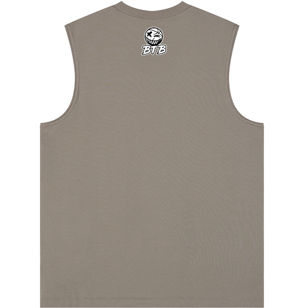Unisex Heavyweight Longline Loose Tank Top(230GSM)