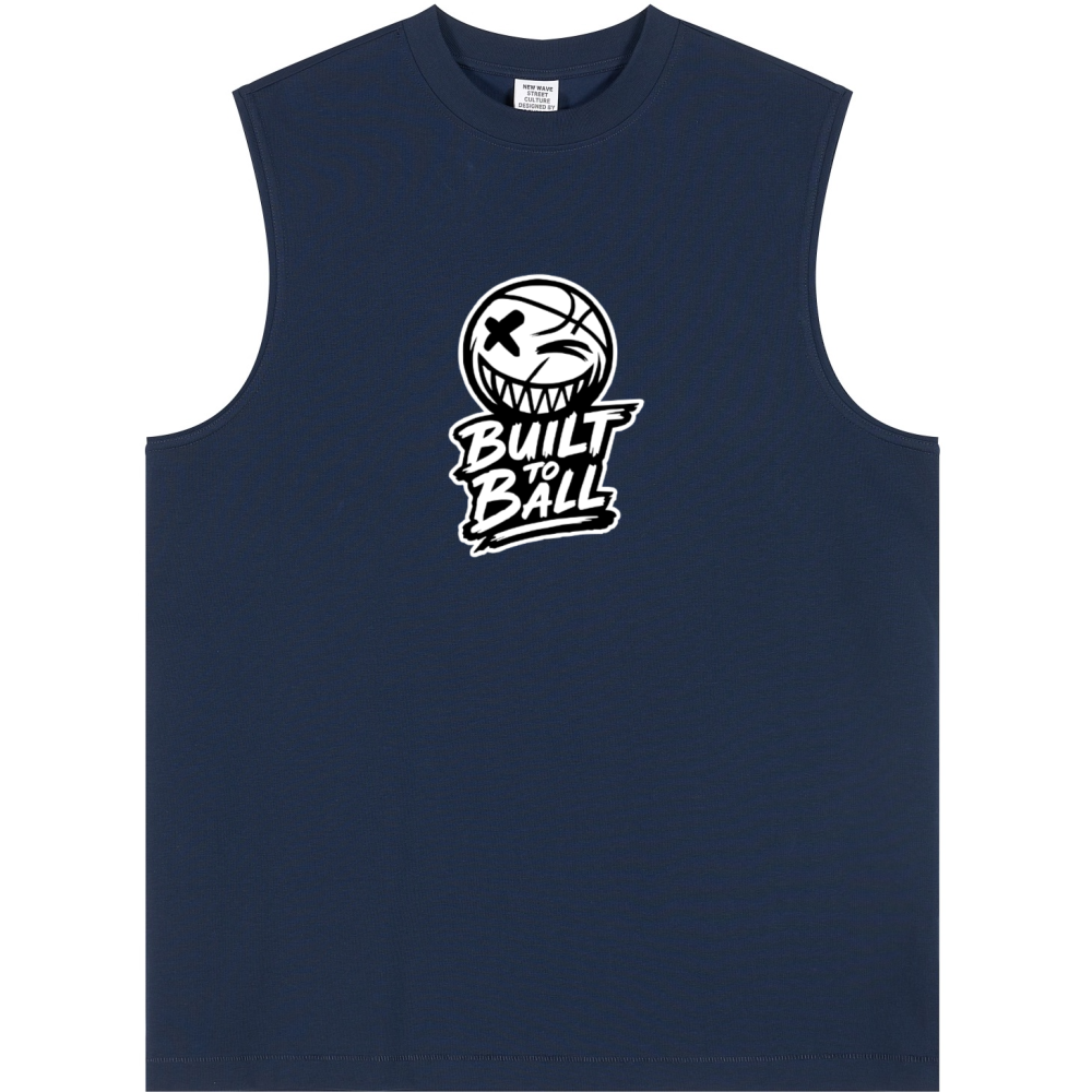 Unisex Heavyweight Longline Loose Tank Top(230GSM)