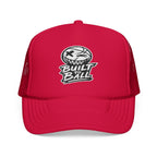 Built to Ball Foam Trucker Hat, Embroidered Cap for Sports Fans, Adjustable Snapback, Perfect Gift for Athletes, Everyday Wear