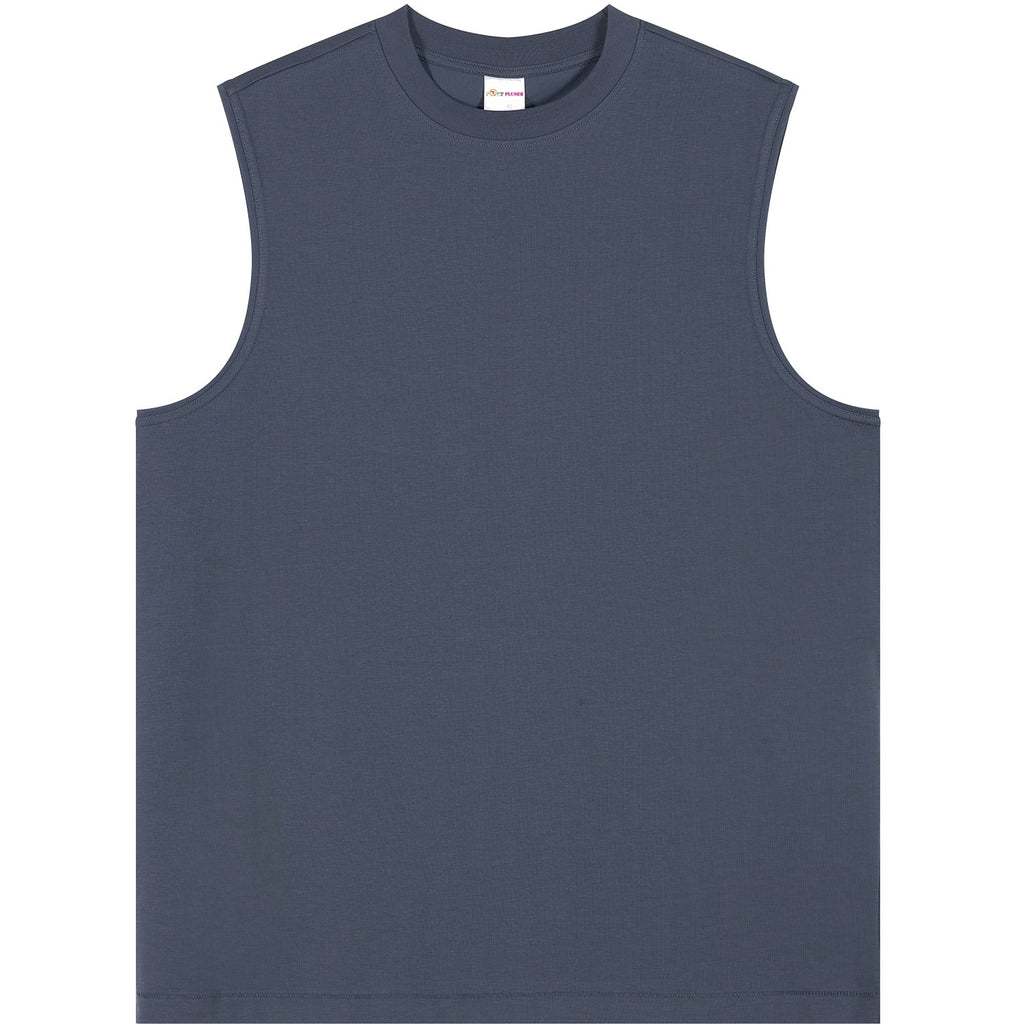 Unisex Heavyweight Longline Loose Tank Top(230GSM)