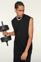 Unisex Heavyweight Longline Loose Tank Top(230GSM)