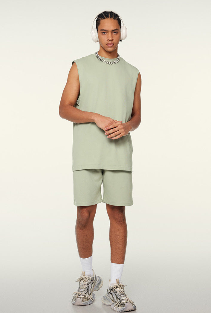 Unisex Heavyweight Longline Loose Tank Top(230GSM)