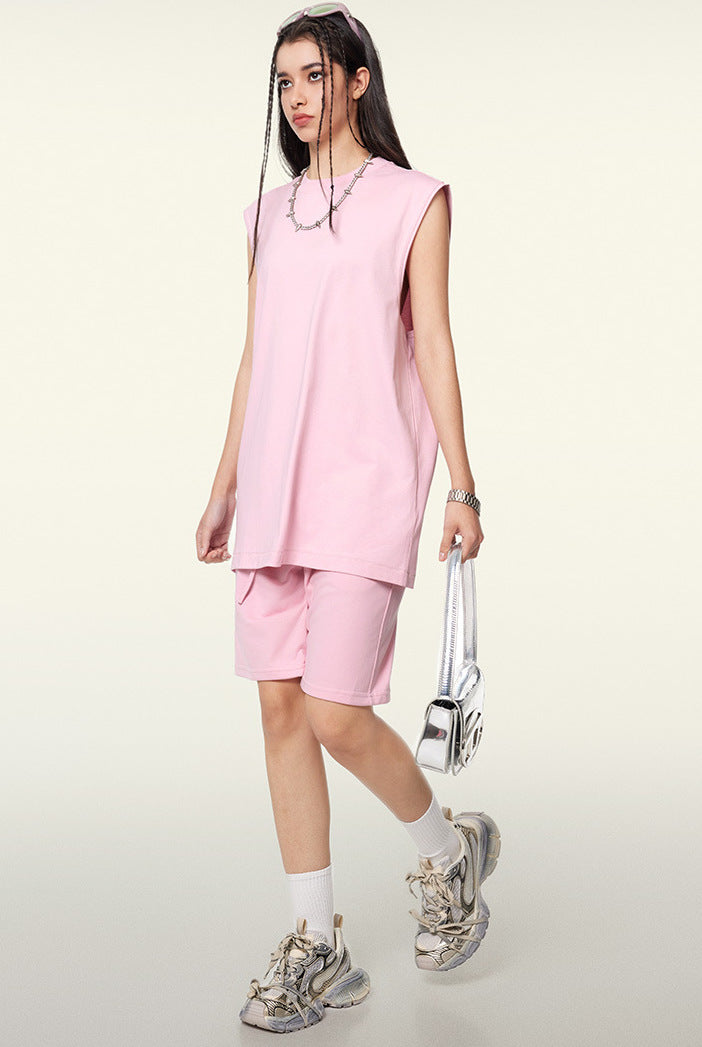 Unisex Heavyweight Longline Loose Tank Top(230GSM)