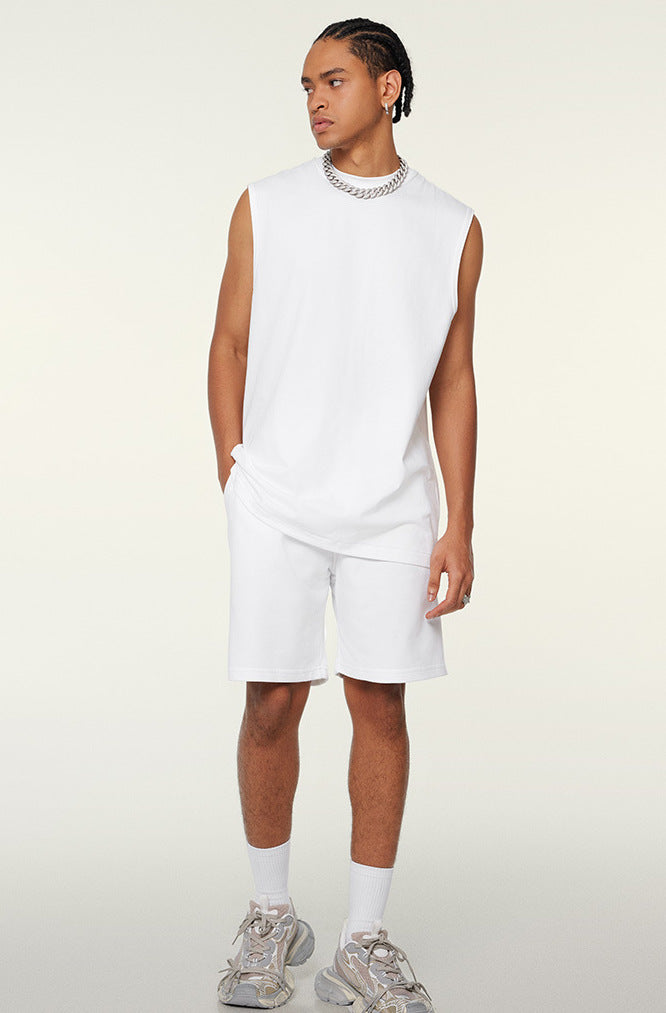 Unisex Heavyweight Longline Loose Tank Top(230GSM)