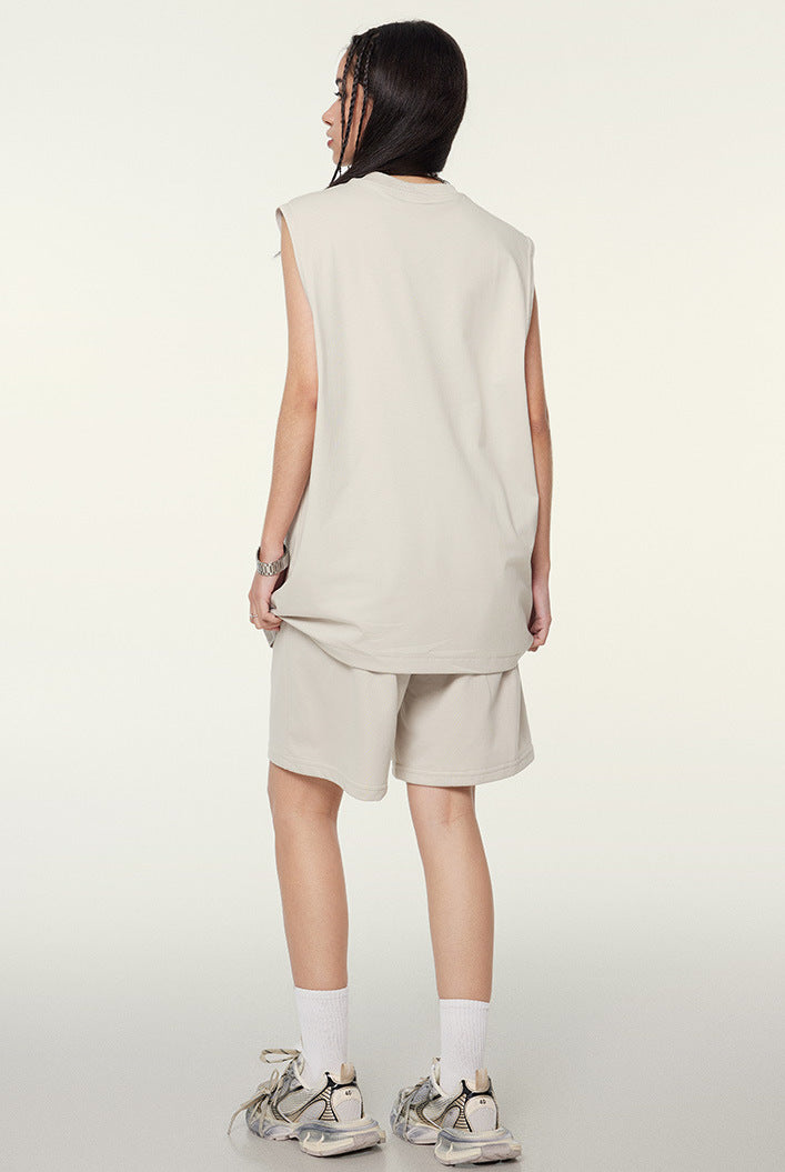 Unisex Heavyweight Longline Loose Tank Top(230GSM)
