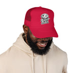 Built to Ball Foam Trucker Hat, Embroidered Cap for Sports Fans, Adjustable Snapback, Perfect Gift for Athletes, Everyday Wear